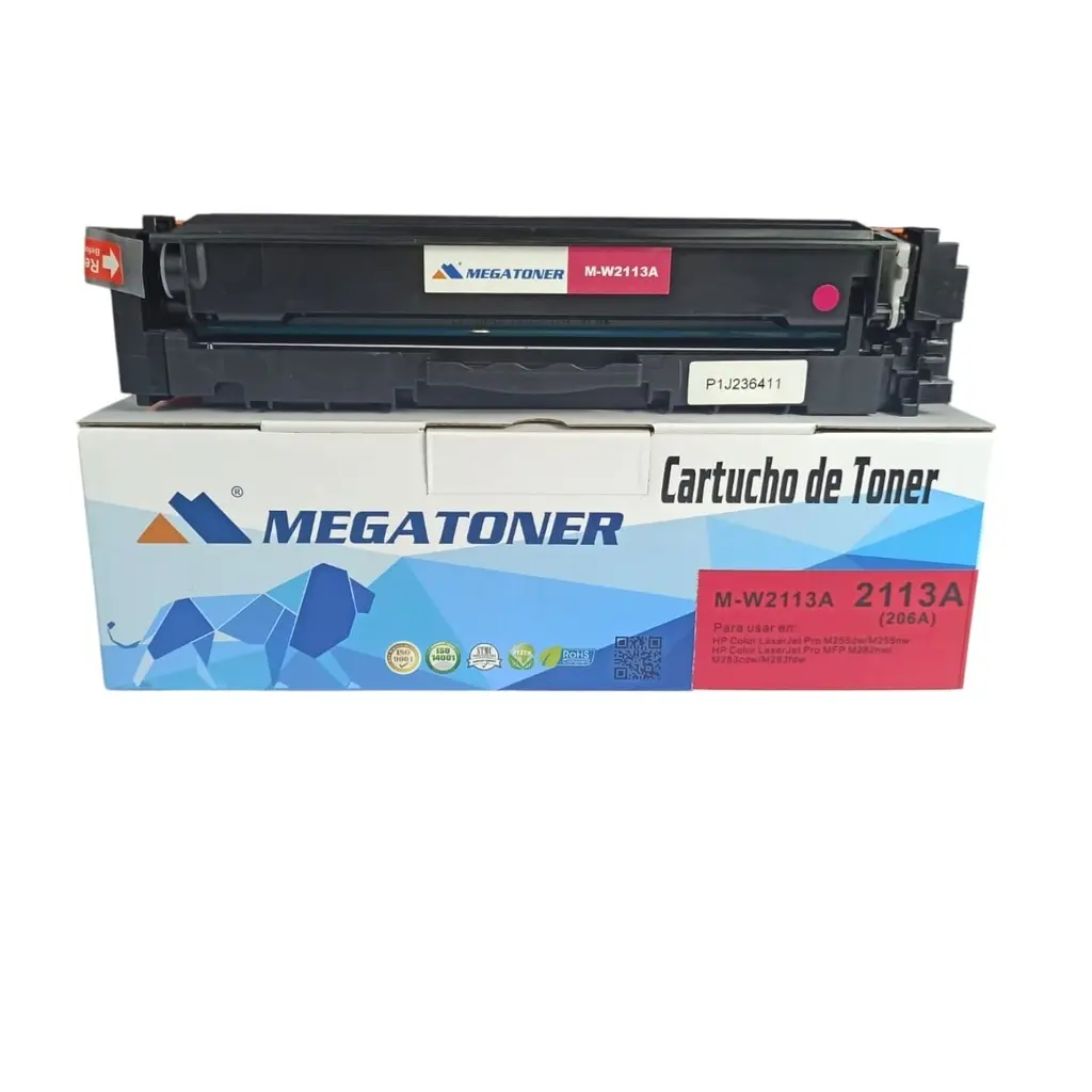 [121194] Tóner HP 206A sin chip (W2113A) Compatible con HP M255, M282, M283 _ Megatoner.webp