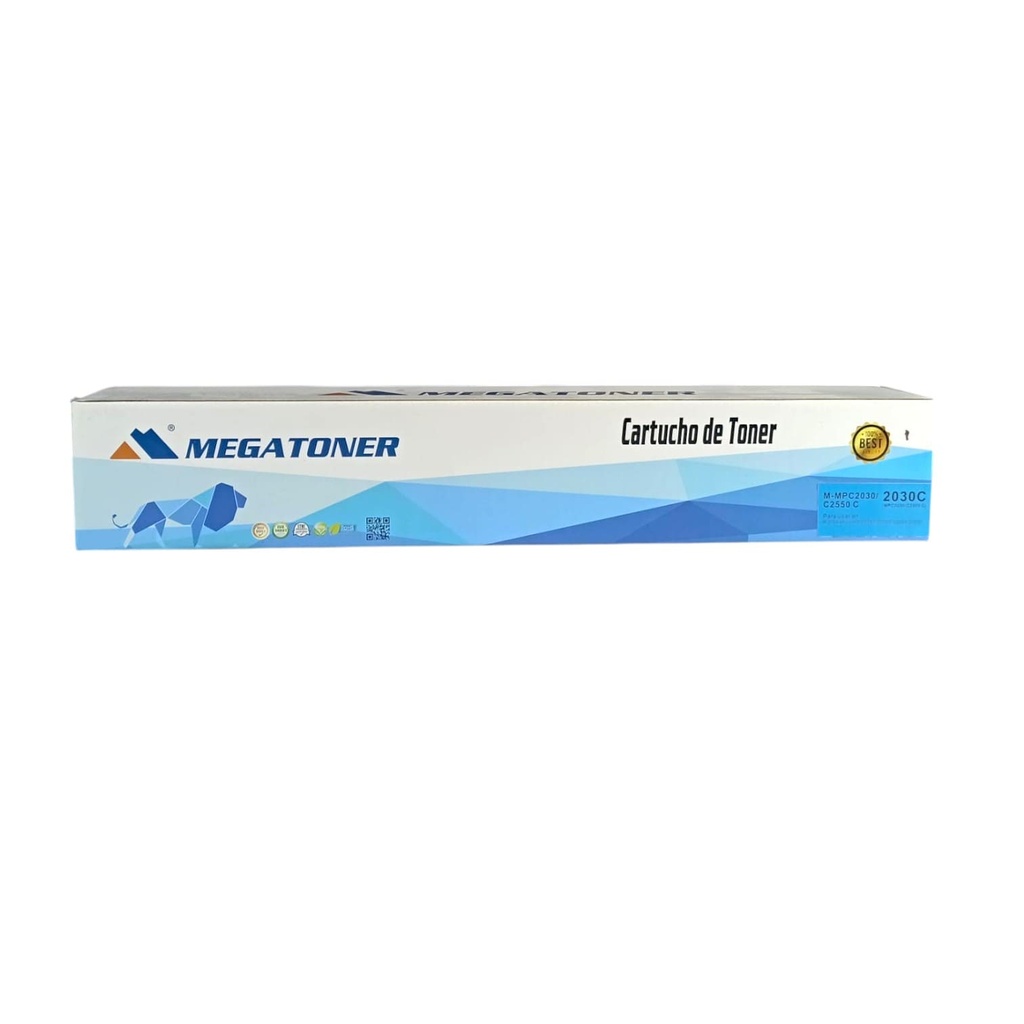 Tóner Ricoh 2030/2550 MEGATONER Genérico Negro (M-MPC2030/C2550 C) Compatible con Ricoh Aficio MPC2030 C2530 C2550