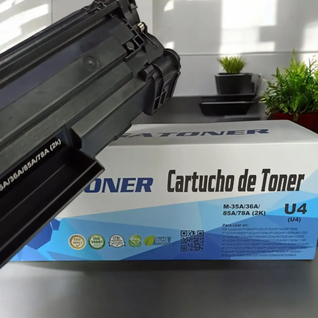 [121070] Tóner HP U4 35A/36A/85A/78A Compatible con HP M1212nf, P1102W | Megatoner