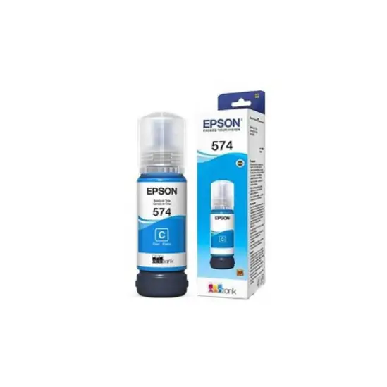 Botella de Tinta Epson 574 Cian T574120 | Original