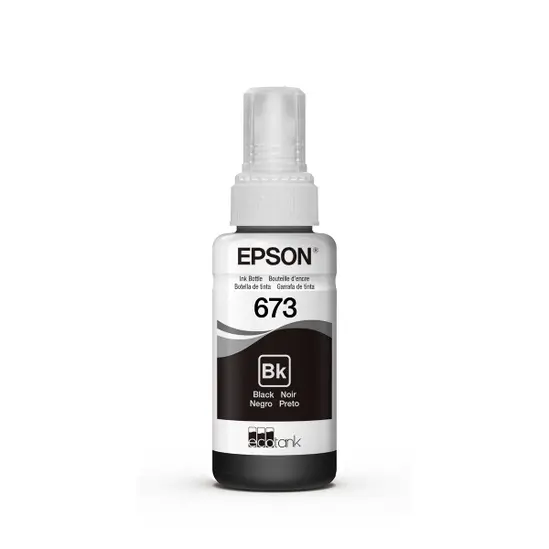 Botella de Tinta Epson 673 Negro T673120 | Original