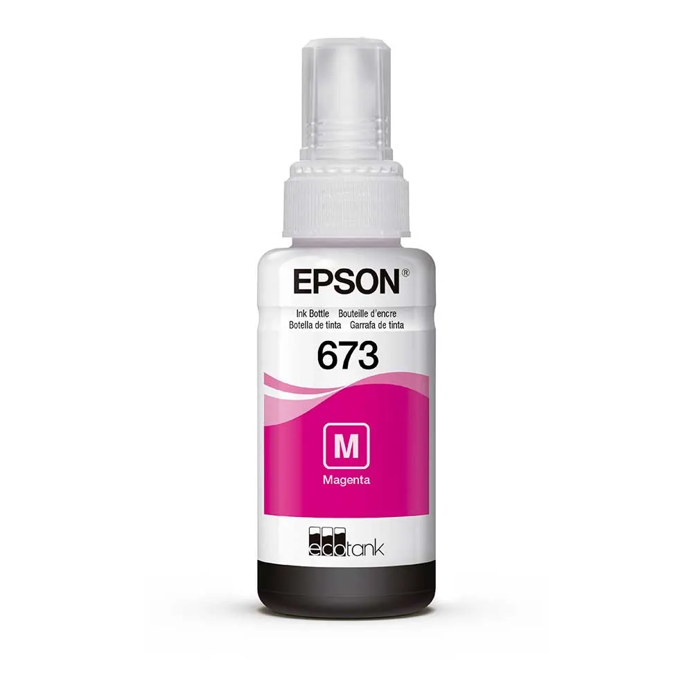 [215013] Botella de Tinta Epson 673 Magenta T673320 | Original