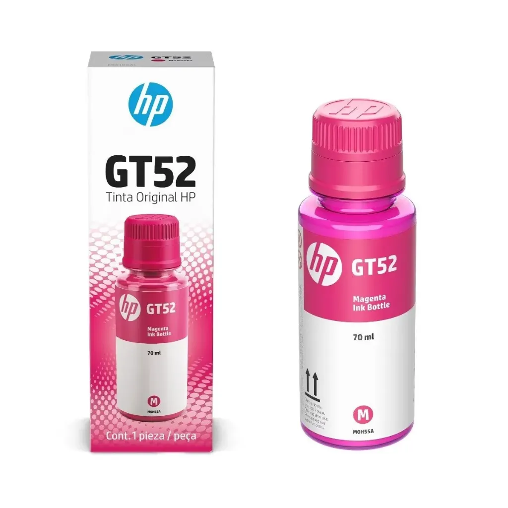 Botella de Tinta HP GT52 Magenta M0H55AL | Original