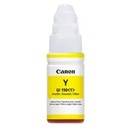 [216004] Cartucho de Tinta Canon GI190 Amarillo CARCNN4730 | Original