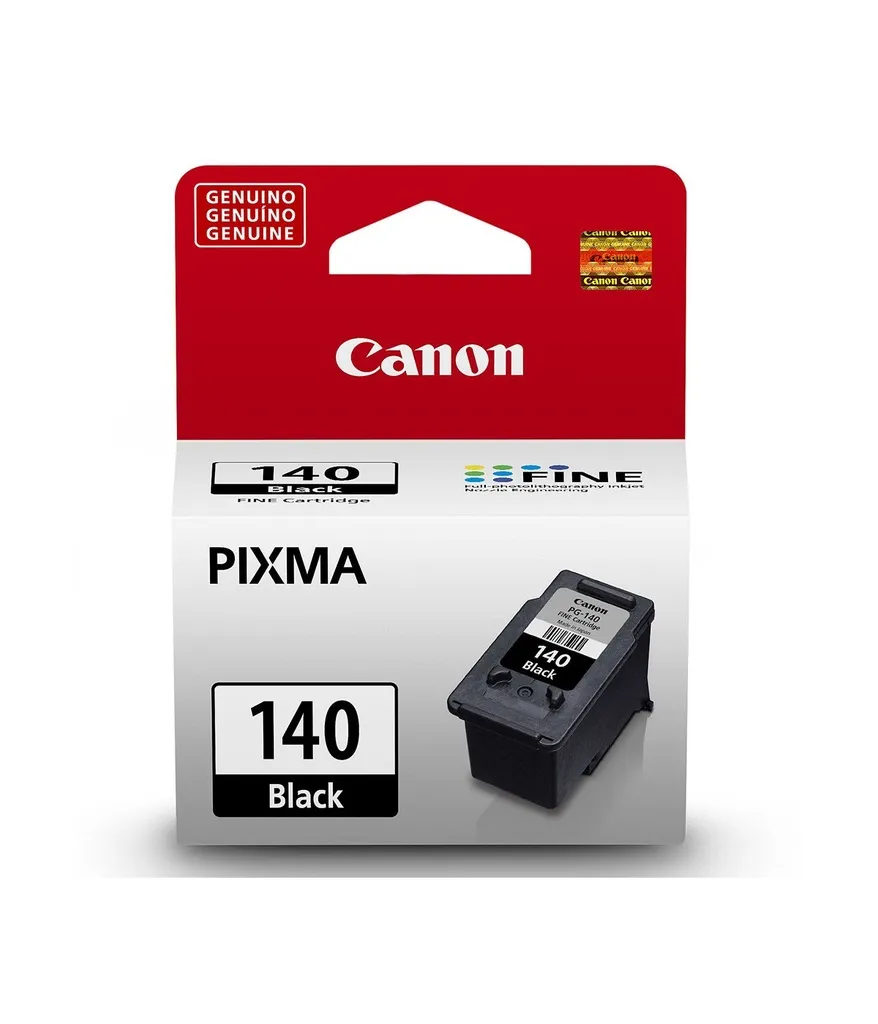 [216015] Cartucho de Tinta Canon 140 Negro PG140XL | Original