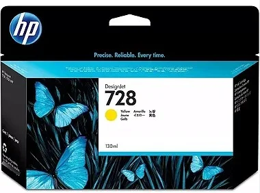 Cartucho de Tinta Desing Jet HP 728 Yellow | Original