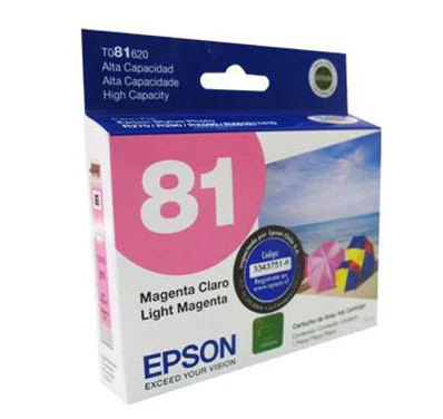 [215060] Cartucho de Tinta Epson 81 Magenta Claro T081620 | Original