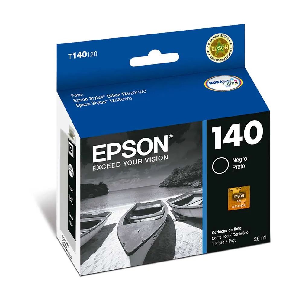 Cartucho de Tinta Epson 140 Negro T140120 | Original