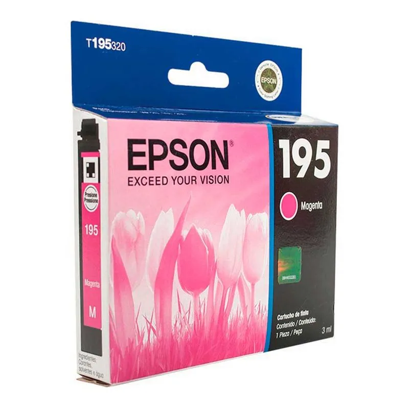 Cartucho de Tinta Epson T195320 Magenta | Original