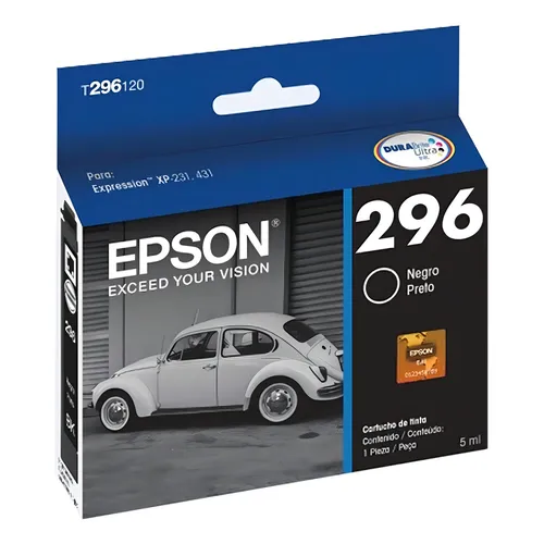 Cartucho de Tinta Epson T296120 Black | Original
