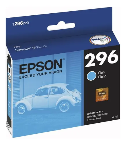 [215036] Cartucho de Tinta Epson T296220 Cyan | Original