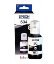 Botella de Tinta Epson 504 Negro T504120 | Original