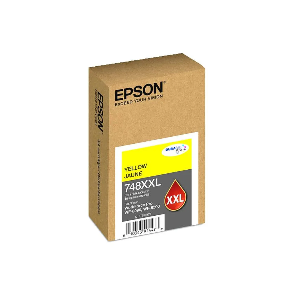 Cartucho de Tinta Epson T748XXL Yellow | Original