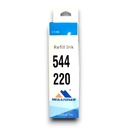 Botella de Tinta Epson 544 MEGATONER Genérico Cyan (M-T544220) Compatible con Epson L1110 L3110 L3150 L5190