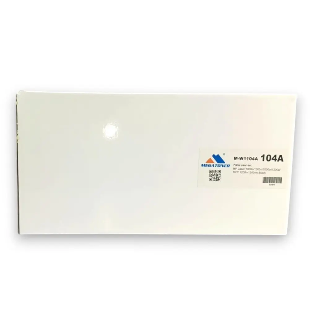 Tambor de Creación de Imágenes HP 104A Negro W1104A Compatible con HP Laser 1000a, 1000w, 1200nw | Megatoner