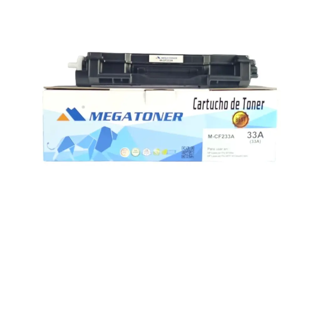 Tóner HP 33A Negro CF233A Compatible con LBP161, LBP162, LBP1692, MF261, M203, M118dw, M206dn, M227fdw, M227sdn, M230fdw, M230sdn | Megatoner