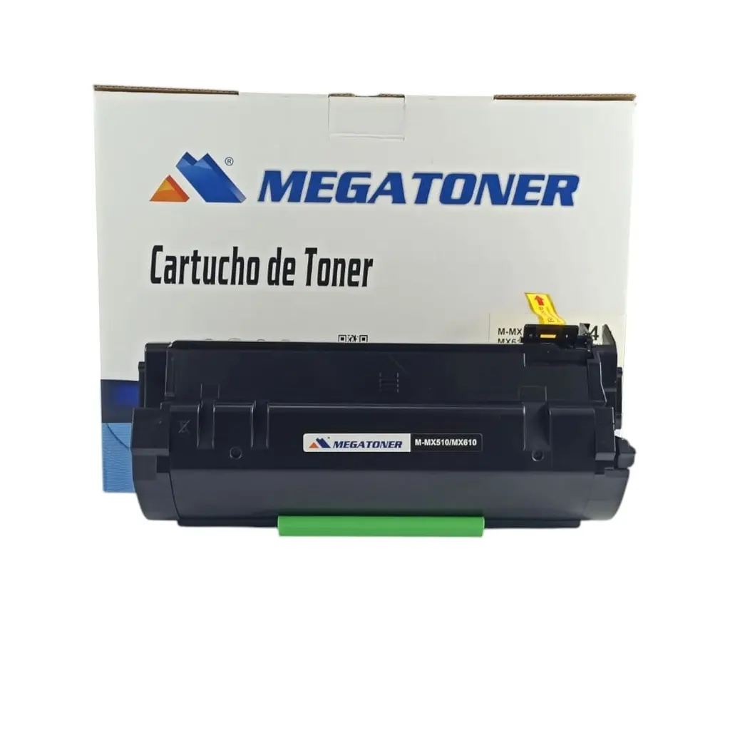 Tóner Lexmark 604H Negro Con Chip 601 Compatible con MX-310 MX-410 MX-510 MX-610 | Megatoner