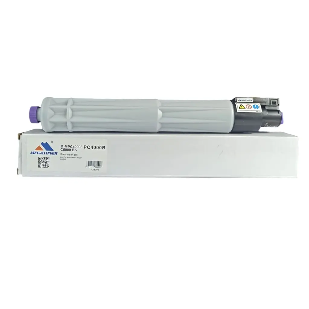 [128006] Tóner Ricoh 4000/5000 MEGATONER Genérico Negro (M-MPC4000/C5000 B) | Megatoner