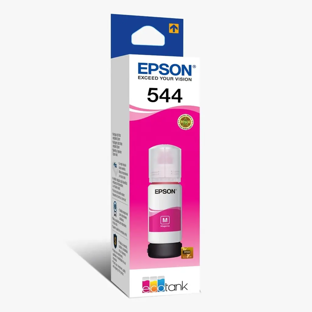 Botella de Tinta Magenta Epson 544 (T544320) 65 ml  L3150 L3110 L3160 L5190 | Original