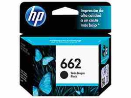 Cartucho de Tinta HP 662 Black (CZ103AL) - Original
