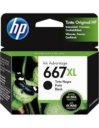 Cartucho de Tinta HP 667XL (3YM81AL) Black - Original