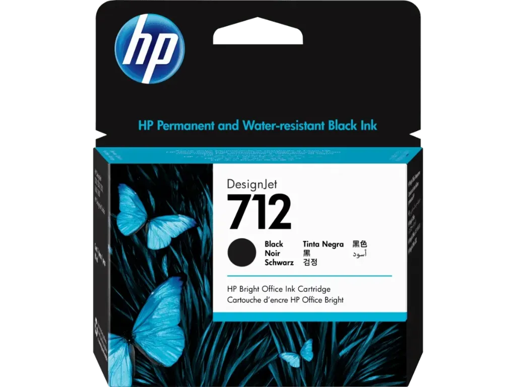 [211149] Cartucho de Tinta HP 712XL BLACK (3ED71A) | Original