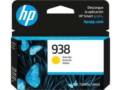 [211073] Cartucho de Tinta HP 938 YELLOW ORIGINAL