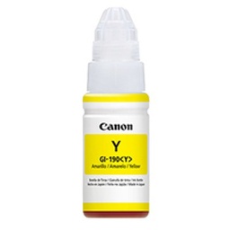 Cartucho de Tinta Canon GI190 Yellow (CARCNN4730) - Original