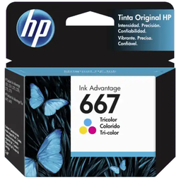 Cartucho de Tinta HP 667 Tricolor - Original