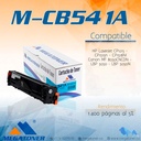 Cartucho MEGATONER M-CB541A/CE321A/CF211A (125A/128A/131A)