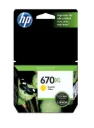 Cartucho de Tinta HP 670XL Yellow (CZ120AL) | Original
