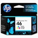 Cartucho de Tinta HP 46 Tricolor (CZ638AL) - Original