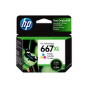 Cartucho de Tinta HP 667XL Tricolor (3YM80AL) - Original