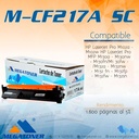 Cartucho MEGATONER M-CF217A/CRG047 Sin Chip (17A/047sc)